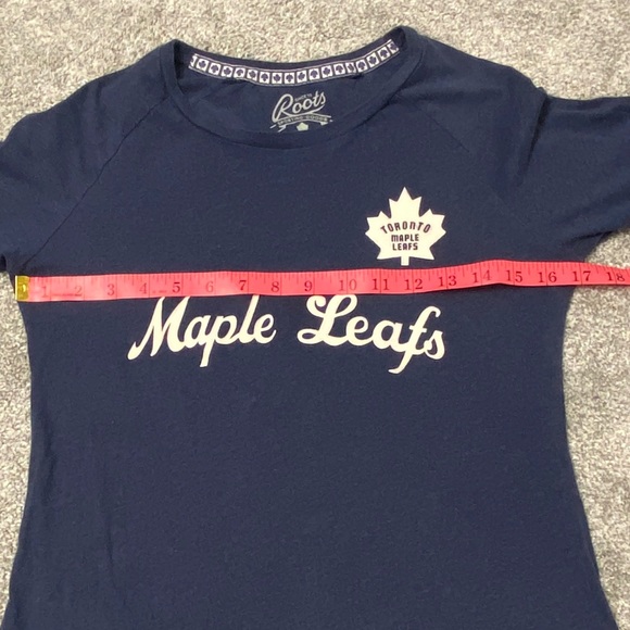 Roots Blue Toronto Maple Leafs LS Tee, S - Picture 9 of 13